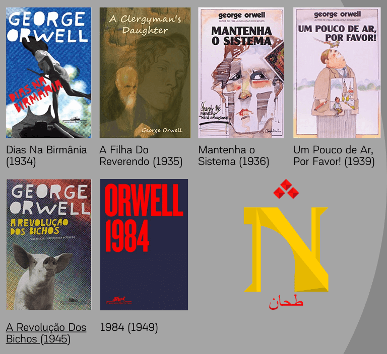 Livros de George Orwell - Naijar Tahan